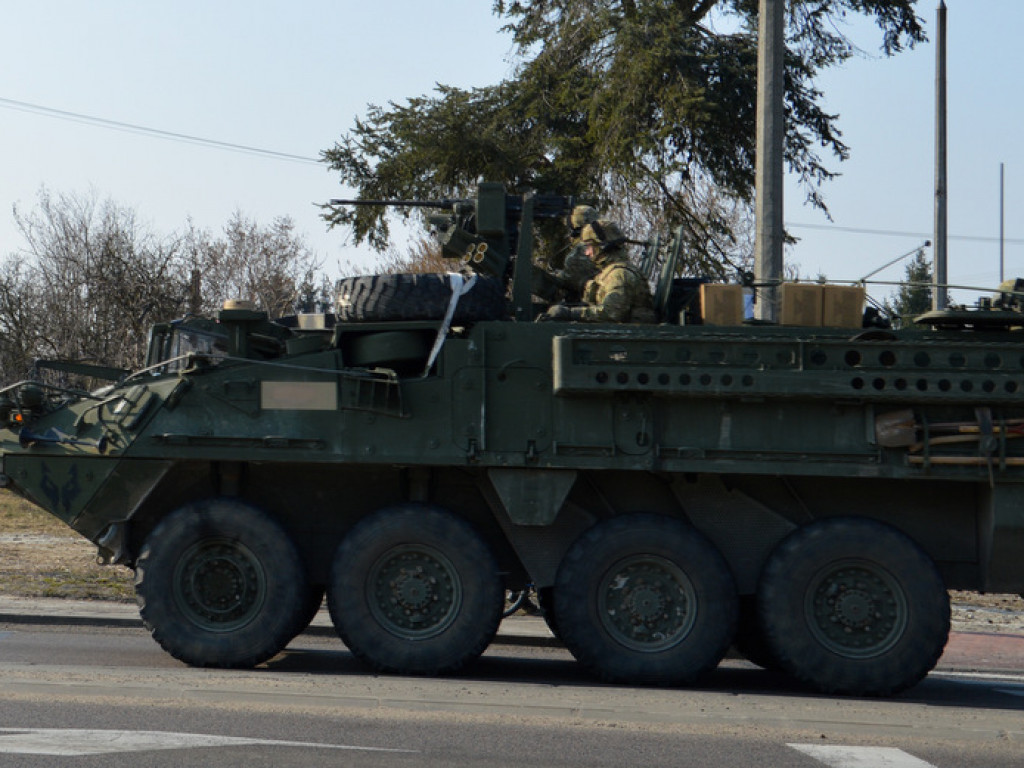 Konwój amerykańskiego wojska przejechał przez Radzyń