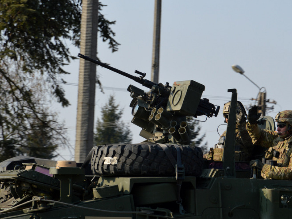 Konwój amerykańskiego wojska przejechał przez Radzyń