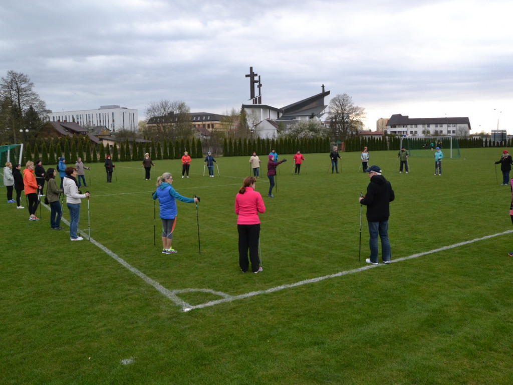 Spotkanie miłośników Nordic Walking