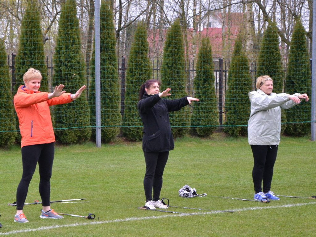 Spotkanie miłośników Nordic Walking