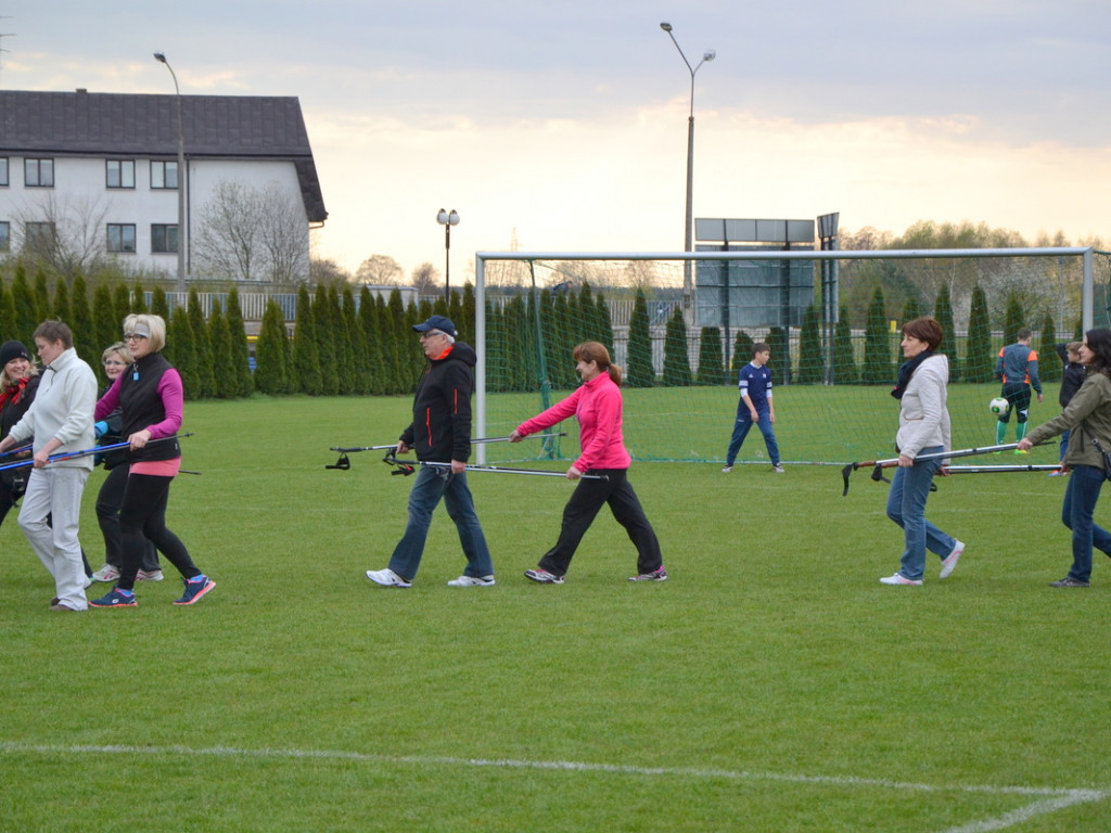 Spotkanie miłośników Nordic Walking