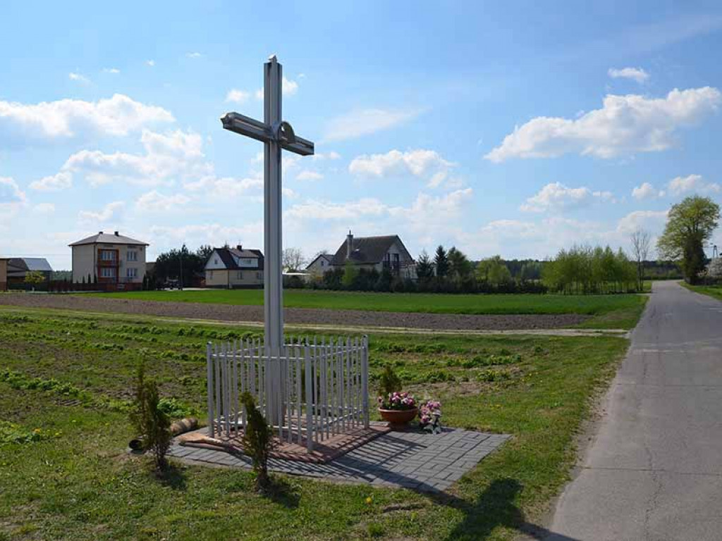 Uroczystość poswięcenia pól w Białej