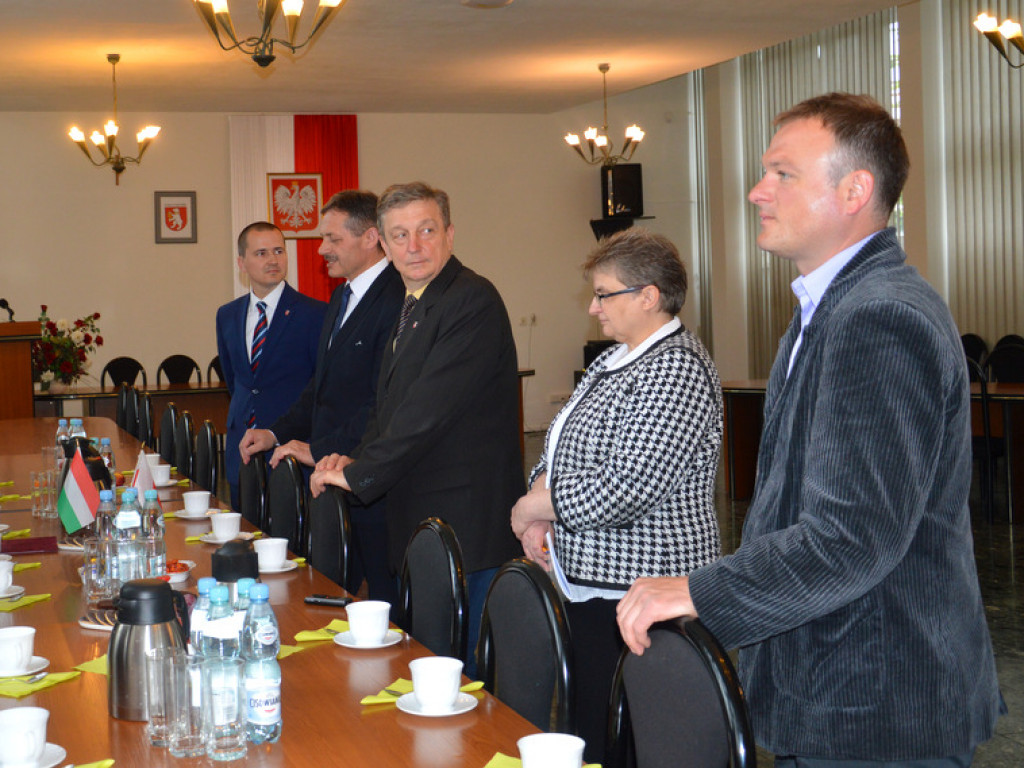 Delegacja miasta partnerskiego Egyek z wizytą w Radzyniu Podlaskim