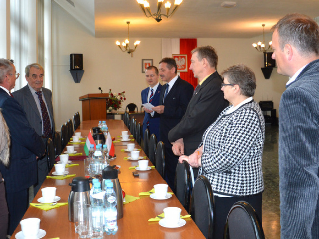 Delegacja miasta partnerskiego Egyek z wizytą w Radzyniu Podlaskim