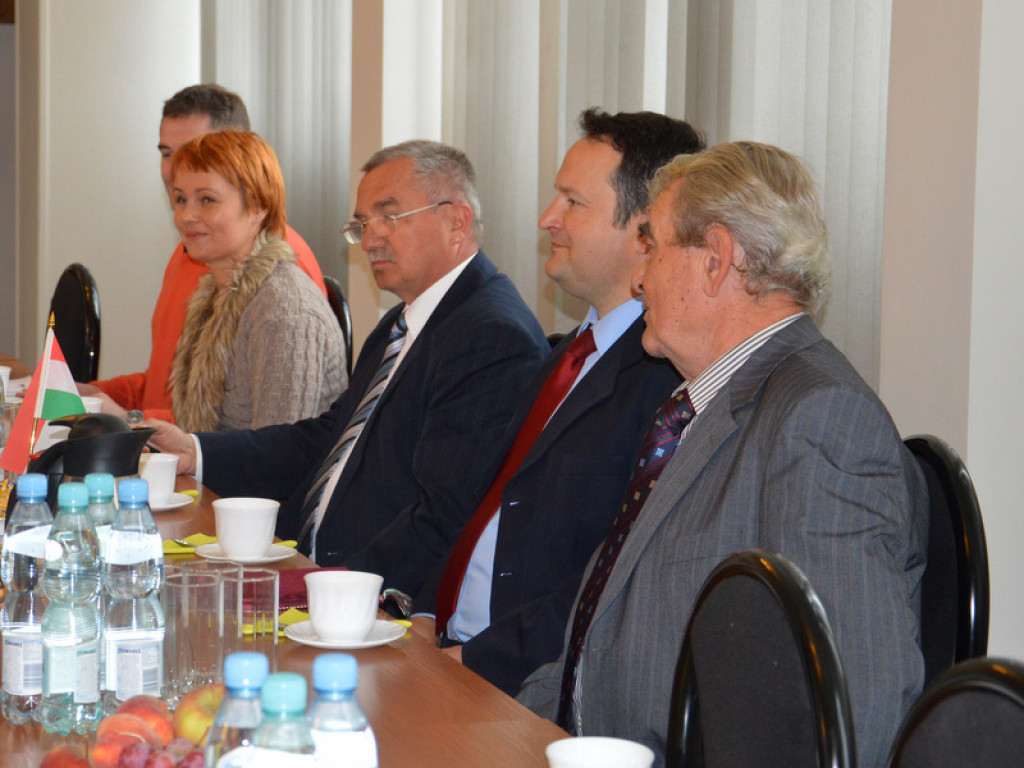 Delegacja miasta partnerskiego Egyek z wizytą w Radzyniu Podlaskim