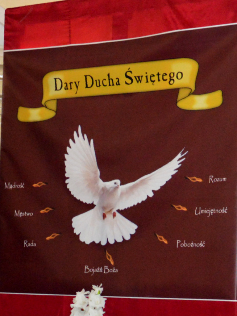 Uroczystość bierzmowania w parafii  św. Trójcy