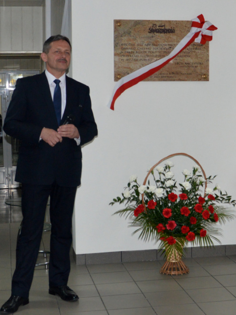 Odsłonięcie i poświęcenie tablicy 