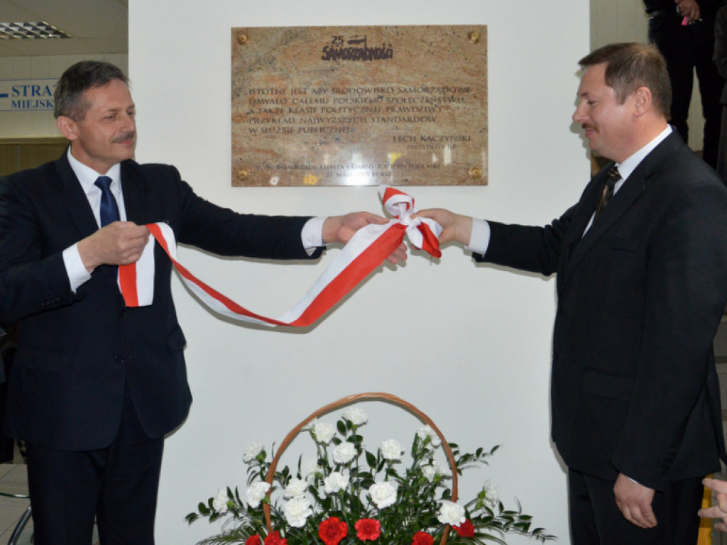Odsłonięcie i poświęcenie tablicy 