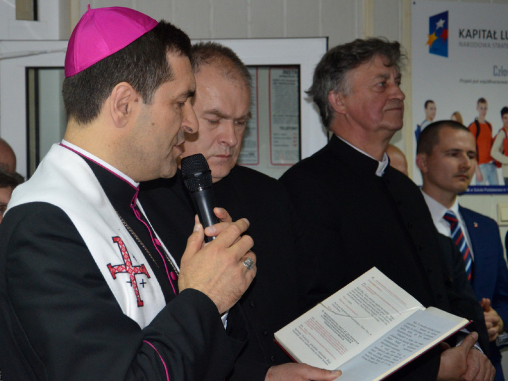 Odsłonięcie i poświęcenie tablicy 