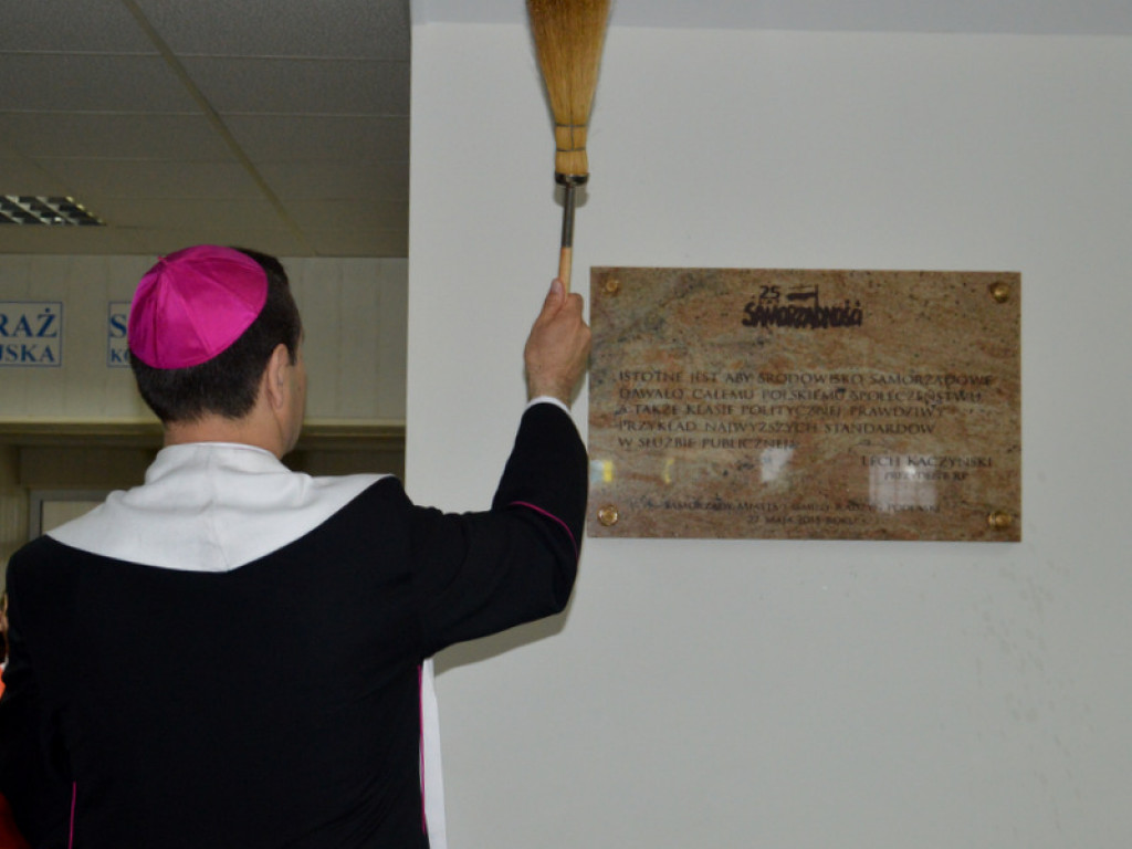 Odsłonięcie i poświęcenie tablicy 