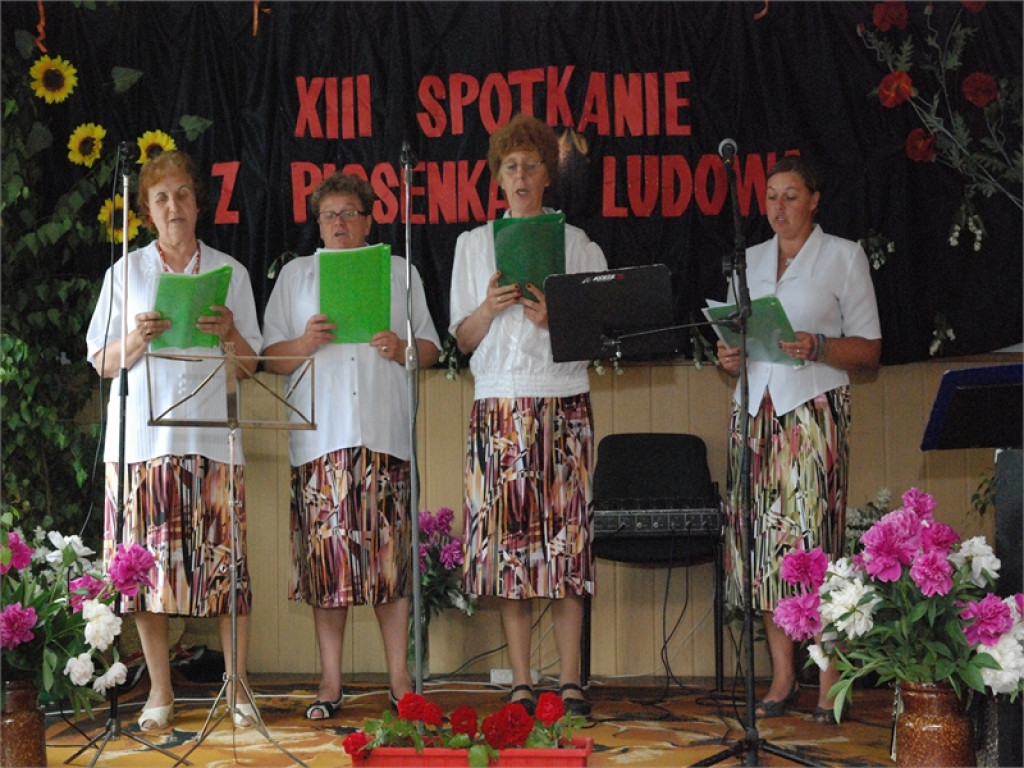 XIII Spotkania z Piosenką Ludową w Komarówce Podlaskiej- fotorelacja