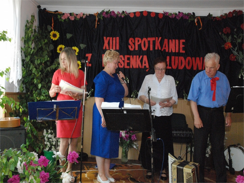 XIII Spotkania z Piosenką Ludową w Komarówce Podlaskiej- fotorelacja