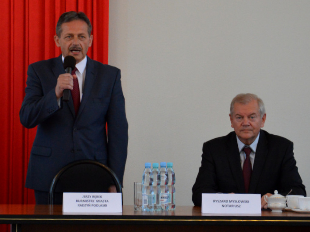 Przekazanie Pałacu Potockich miastu