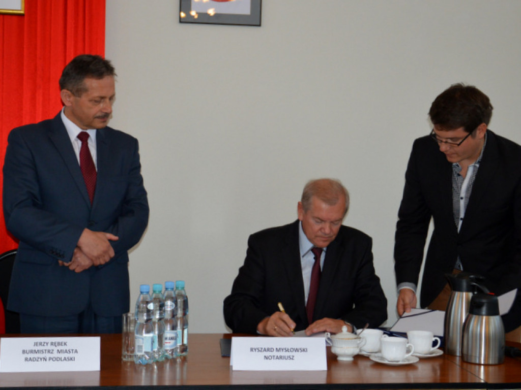 Przekazanie Pałacu Potockich miastu