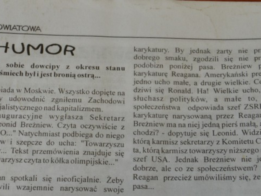Pierwszy numer WSPÓLNOTY POWIATOWEJ - grudzień 2001