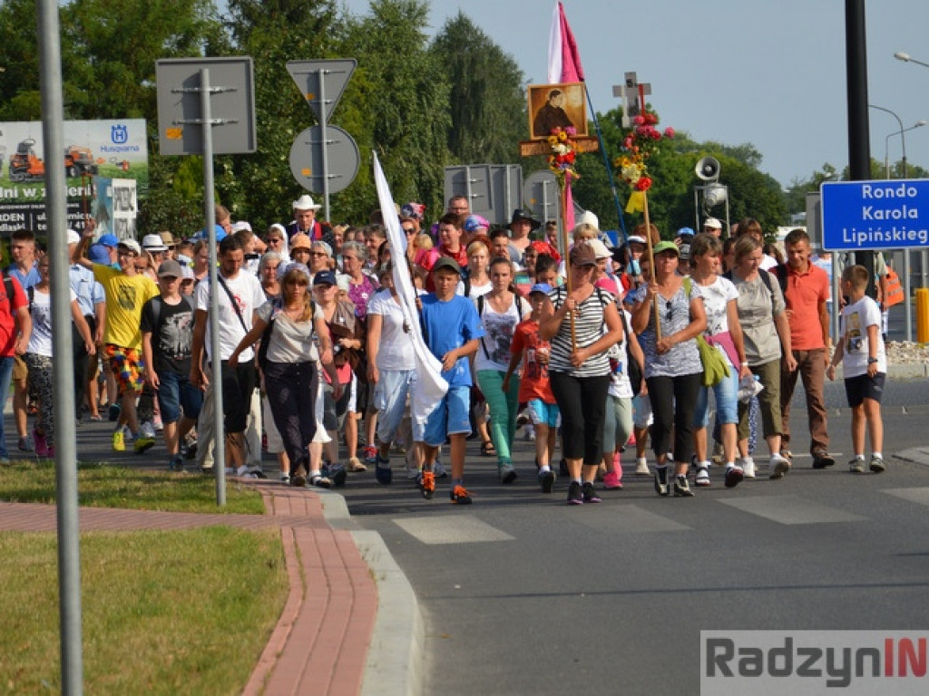 Wejście Pielgrzymki do Radzynia