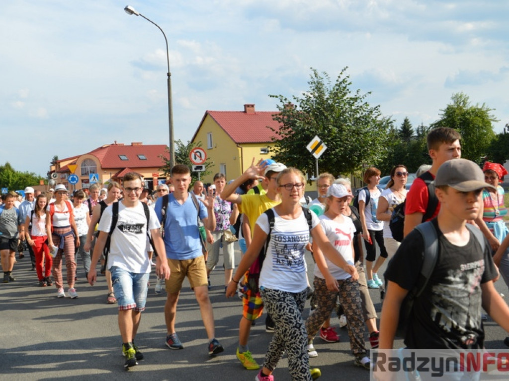 Wejście Pielgrzymki do Radzynia
