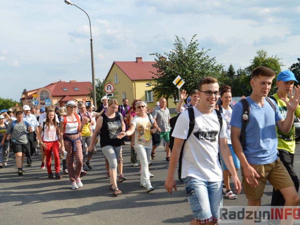 Wejście Pielgrzymki do Radzynia