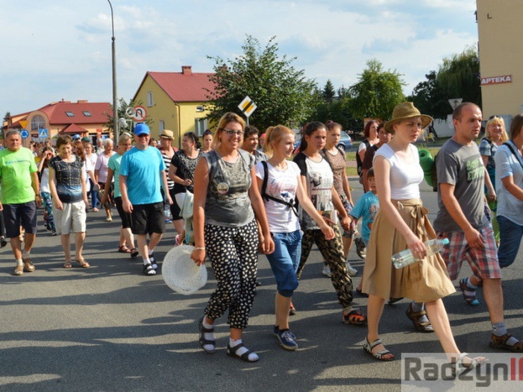 Wejście Pielgrzymki do Radzynia
