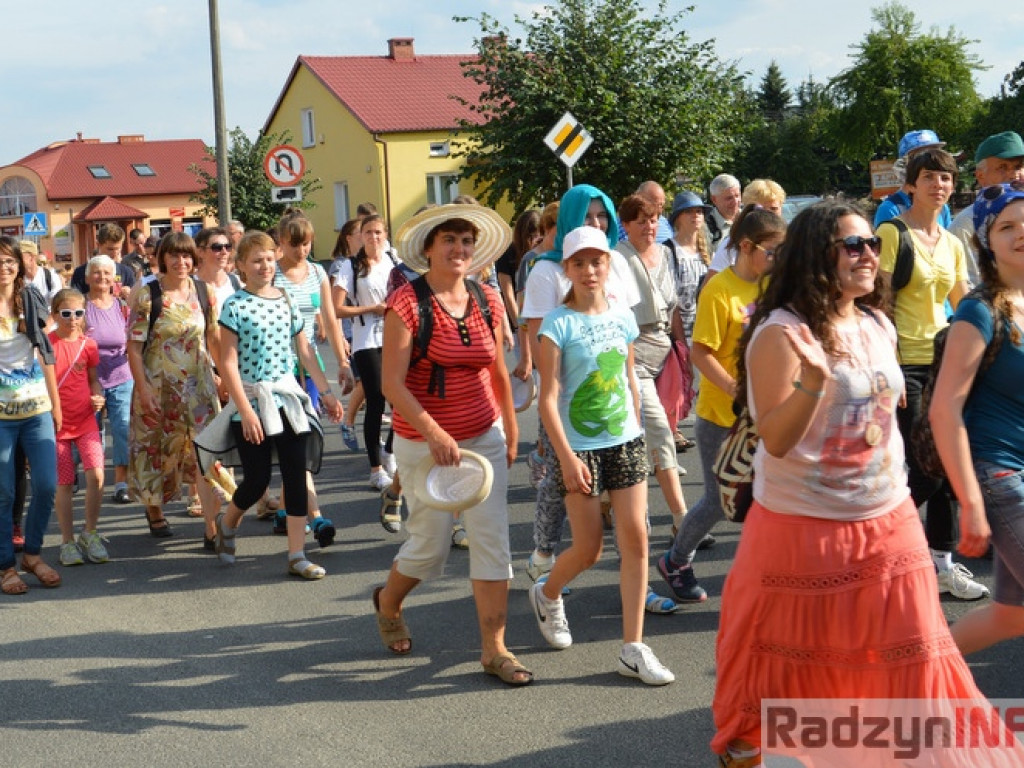 Wejście Pielgrzymki do Radzynia