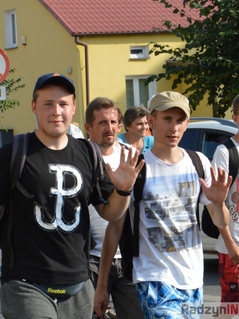 Wejście Pielgrzymki do Radzynia