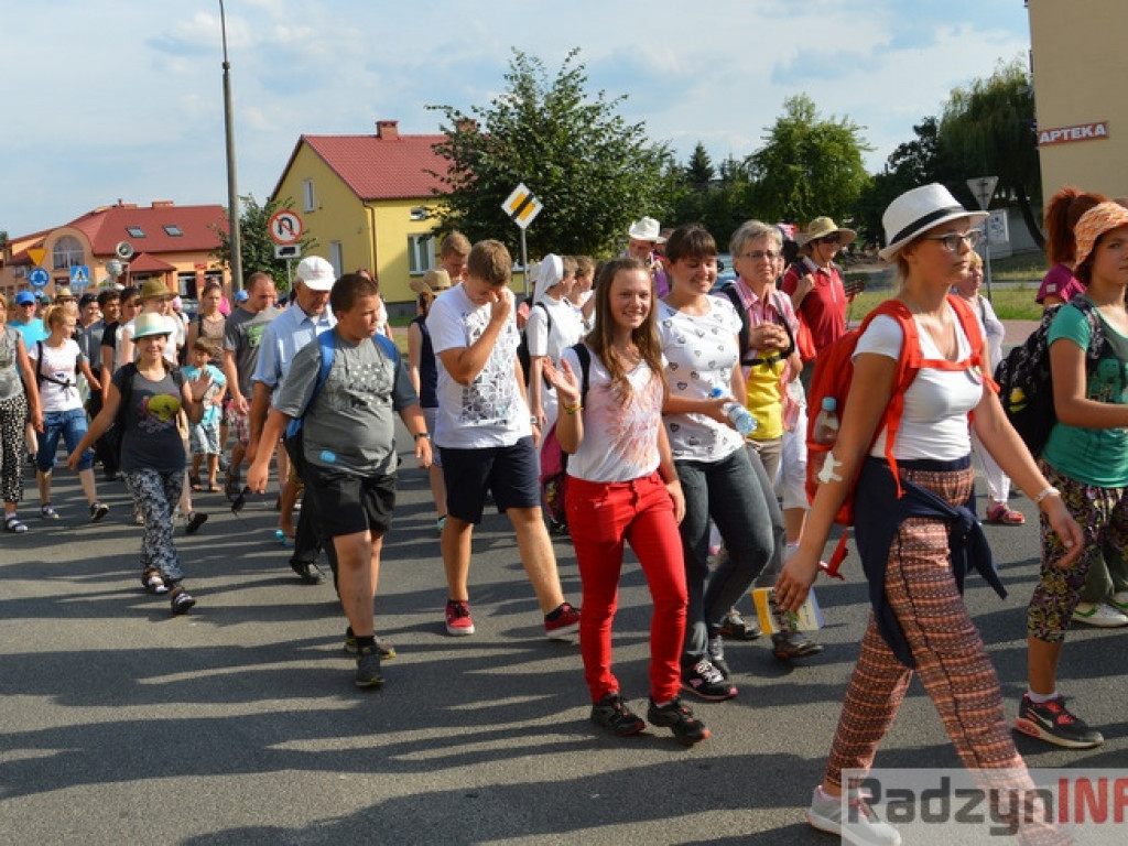Wejście Pielgrzymki do Radzynia