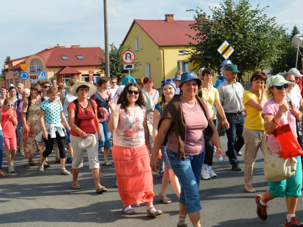 Wejście Pielgrzymki do Radzynia