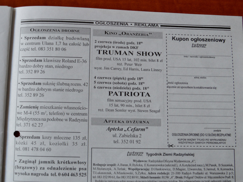 Historia odległa i bliższa, czyli z lokalnej prasy