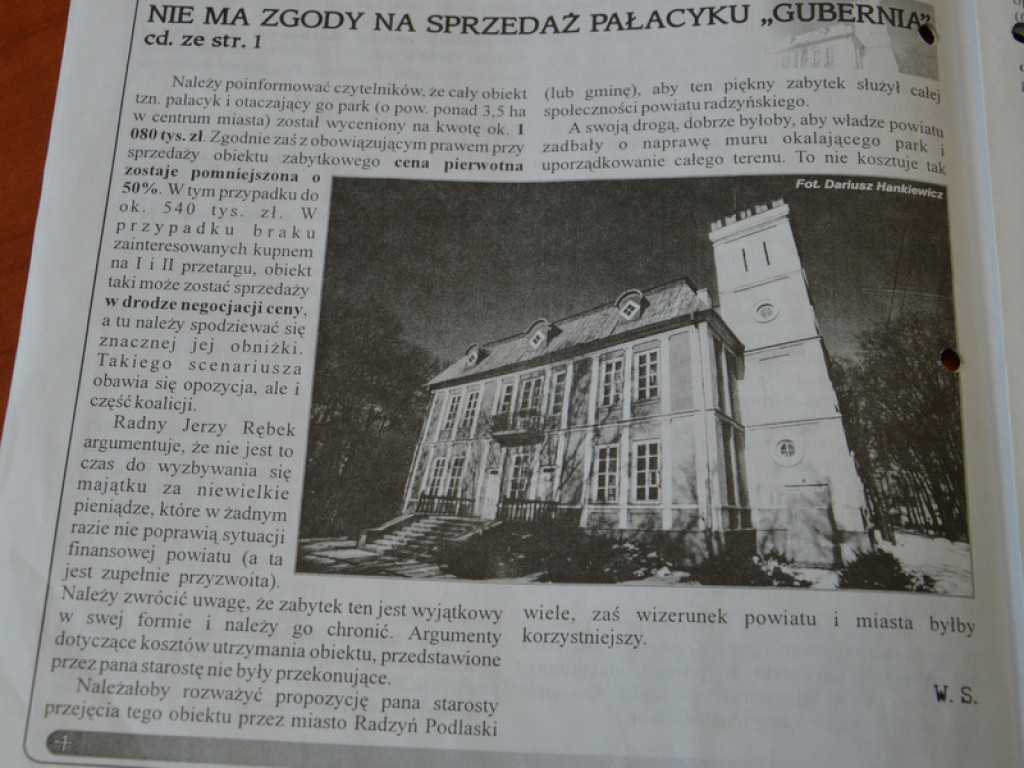 Przeglądając dawną 
