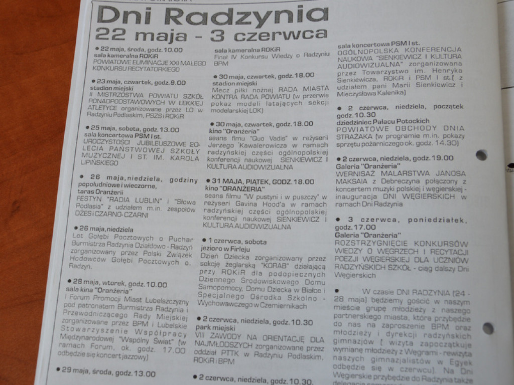 Przeglądając dawną 