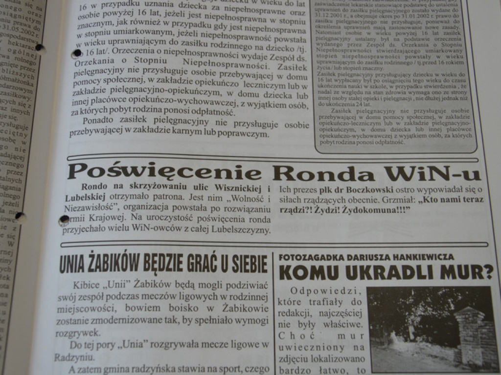 Przeglądając dawną 