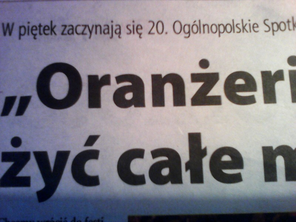 Z lokalnej prasy