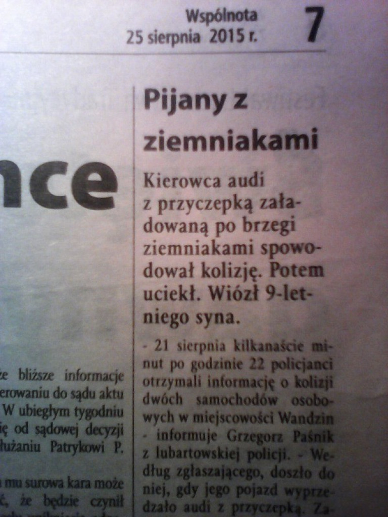 Z lokalnej prasy