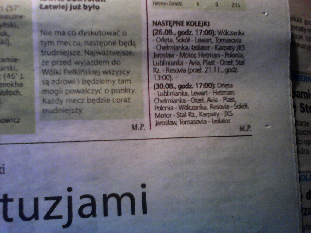 Z lokalnej prasy