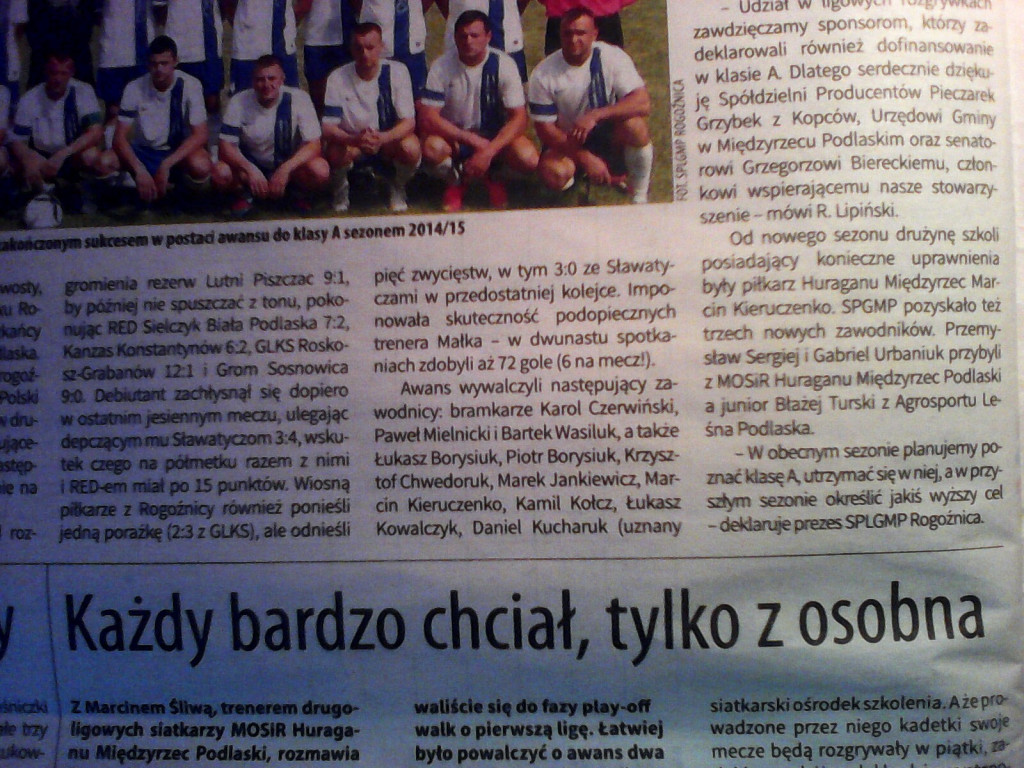 Z lokalnej prasy