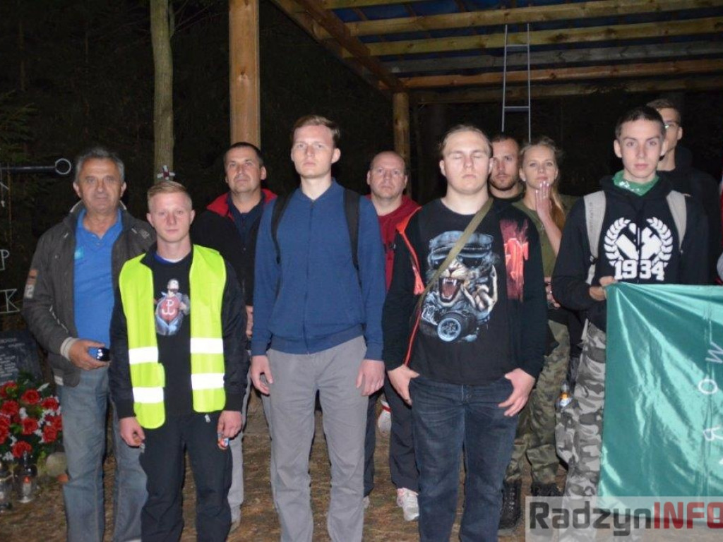 Fotorelacja z nocnego marszu z okazji 70-lecia WiN