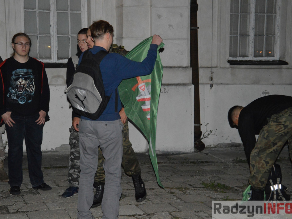 Fotorelacja z nocnego marszu z okazji 70-lecia WiN