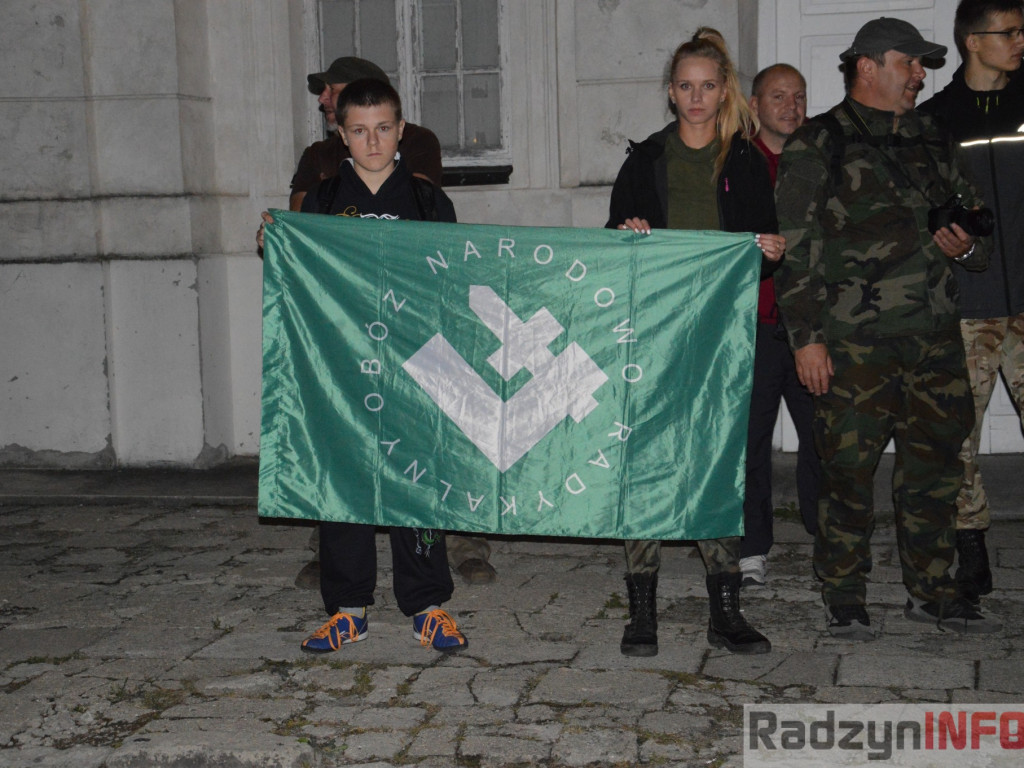 Fotorelacja z nocnego marszu z okazji 70-lecia WiN