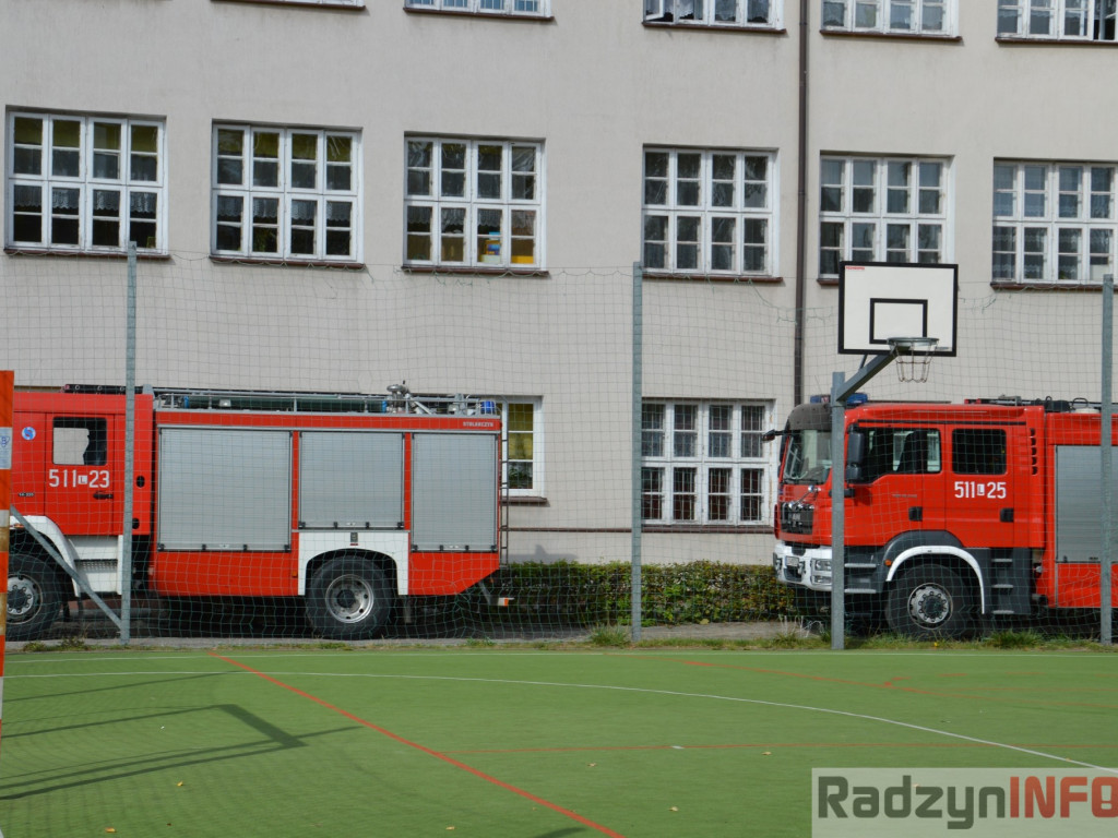 Próbna ewakuacja w szkołach