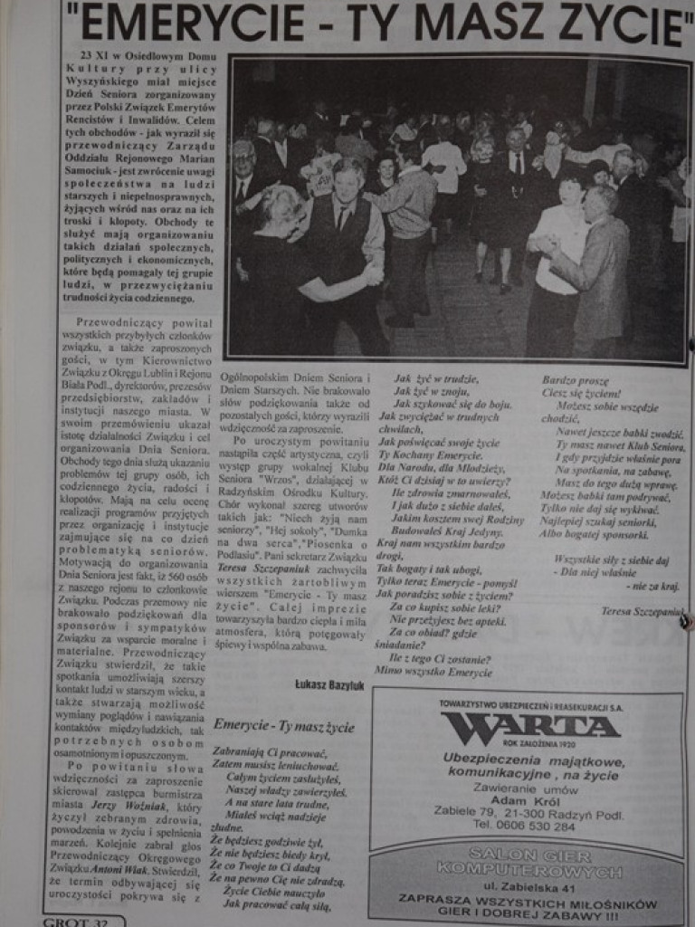 Koniec roku 2000 w radzyńskim 