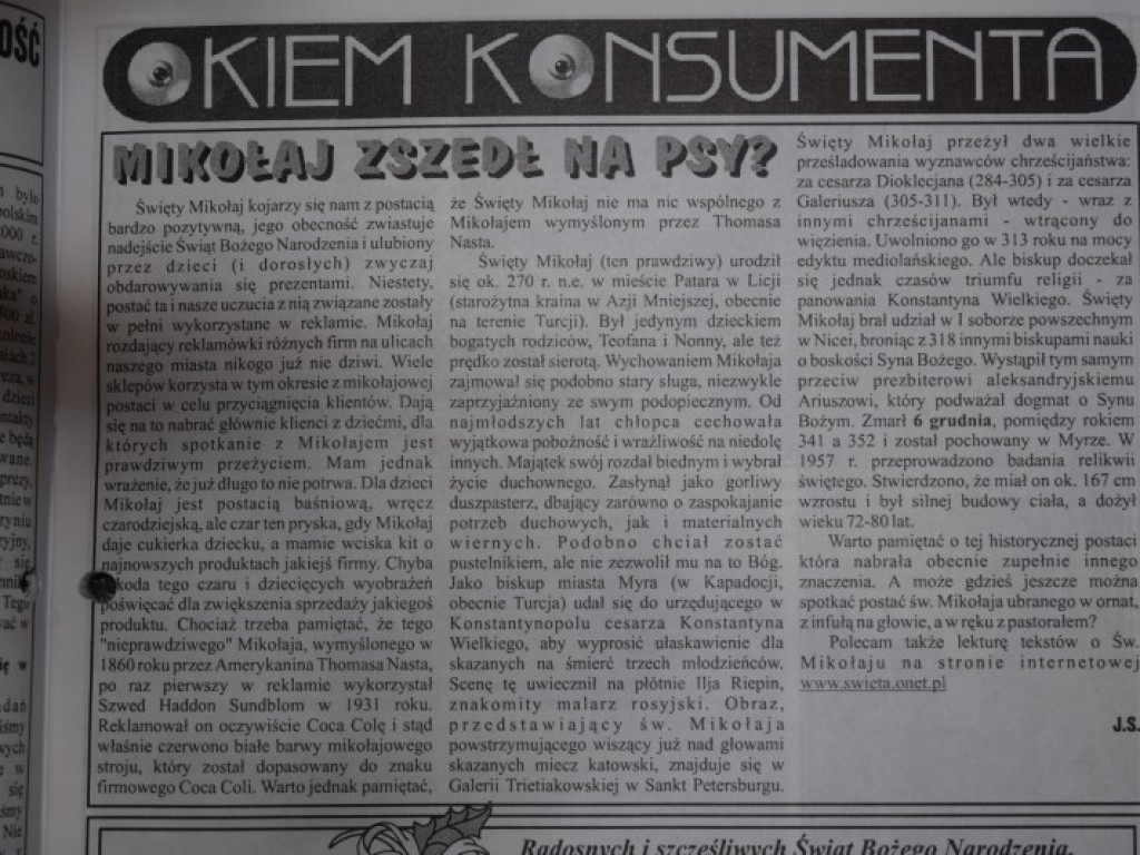 Koniec roku 2000 w radzyńskim 