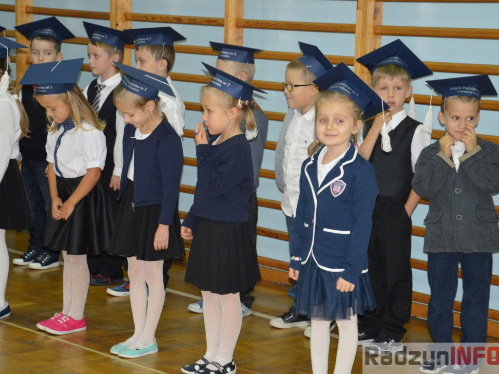 Ślubowanie uczniów klas pierwszych w Szkole Podstawowej nr 2