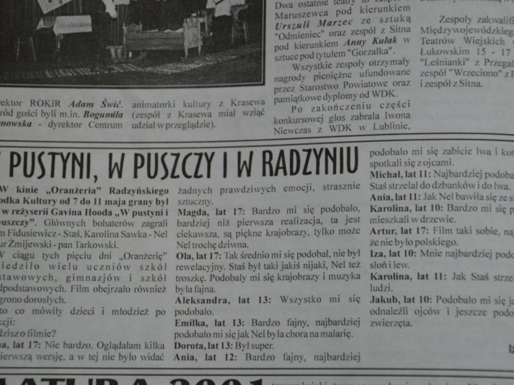 Wiosna w archiwum 