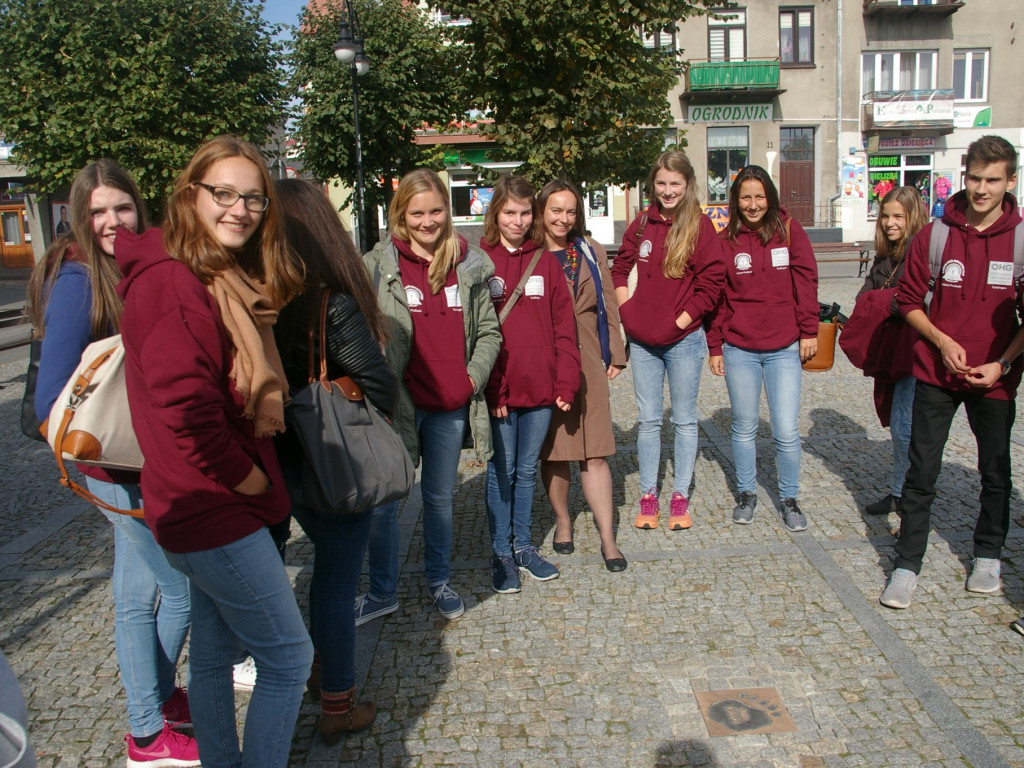 Młodzież z gimnazjum im. Ottona Hahna w Tuttlingen  z wizytą w radzyńskim I LO