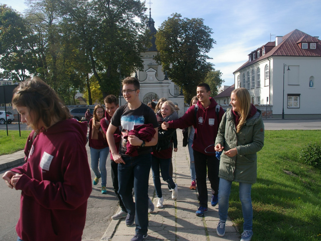 Młodzież z gimnazjum im. Ottona Hahna w Tuttlingen  z wizytą w radzyńskim I LO
