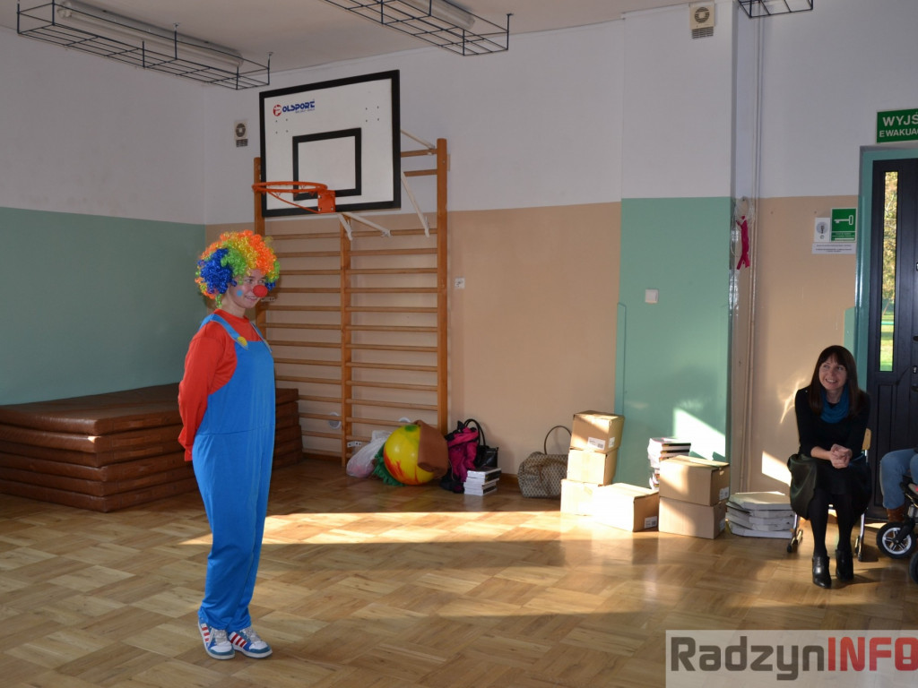 Fundacja dr Clowna z wizytą w Specjalnym Ośrodku Szkolno-Wychowawczym w Radzyniu Podlaskim