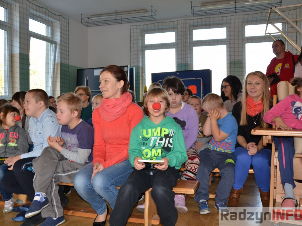 Fundacja dr Clowna z wizytą w Specjalnym Ośrodku Szkolno-Wychowawczym w Radzyniu Podlaskim