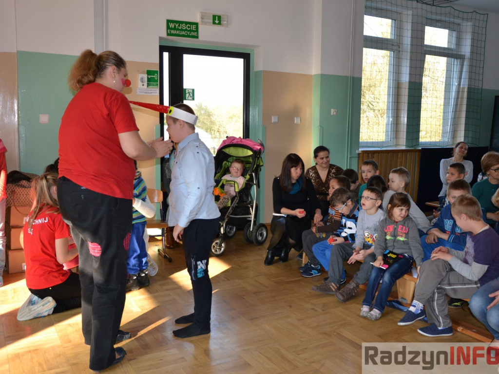 Fundacja dr Clowna z wizytą w Specjalnym Ośrodku Szkolno-Wychowawczym w Radzyniu Podlaskim
