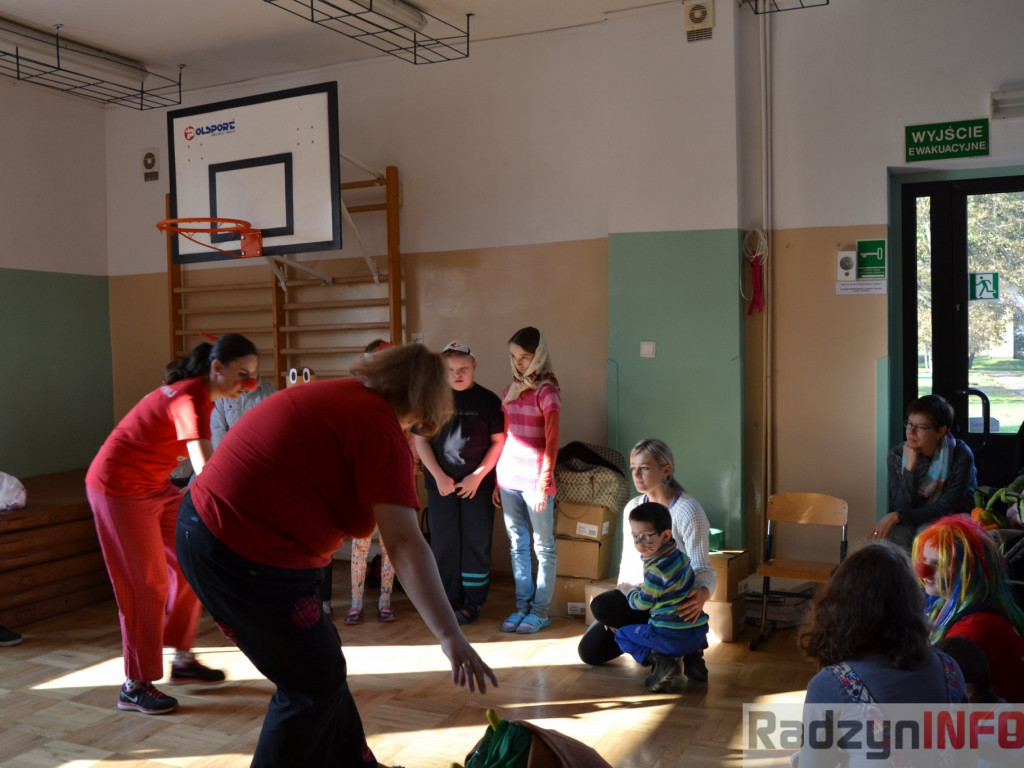 Fundacja dr Clowna z wizytą w Specjalnym Ośrodku Szkolno-Wychowawczym w Radzyniu Podlaskim