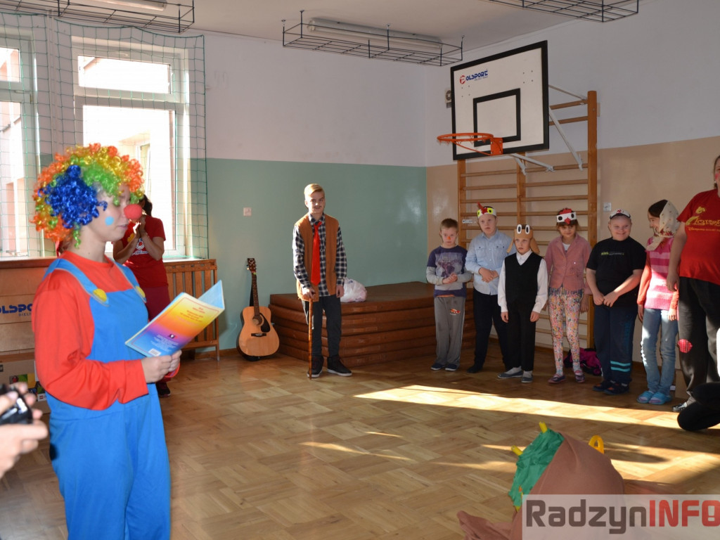 Fundacja dr Clowna z wizytą w Specjalnym Ośrodku Szkolno-Wychowawczym w Radzyniu Podlaskim